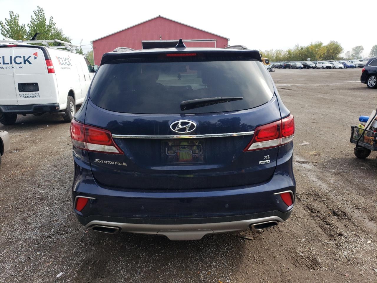 2017 Hyundai Santa Fe Se VIN: KM8SNDHF6HU179025 Lot: 71843665