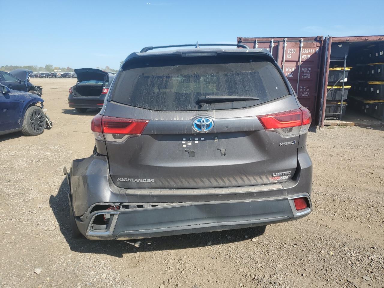 2017 Toyota Highlander Hybrid Limited VIN: 5TDDGRFH6HS023905 Lot: 80952475