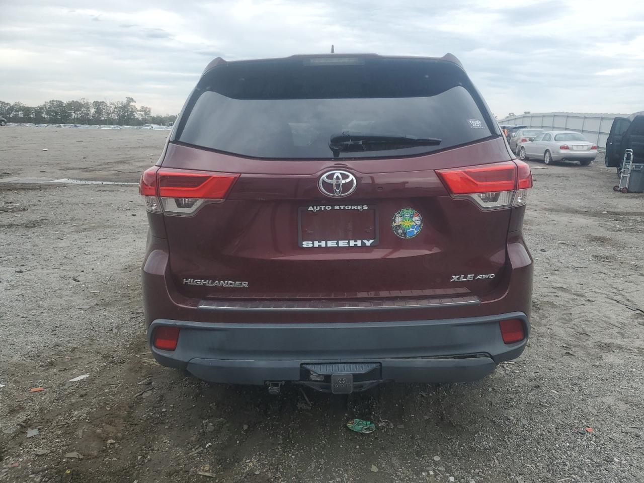 2017 Toyota Highlander Se VIN: 5TDJZRFH2HS411873 Lot: 82150535