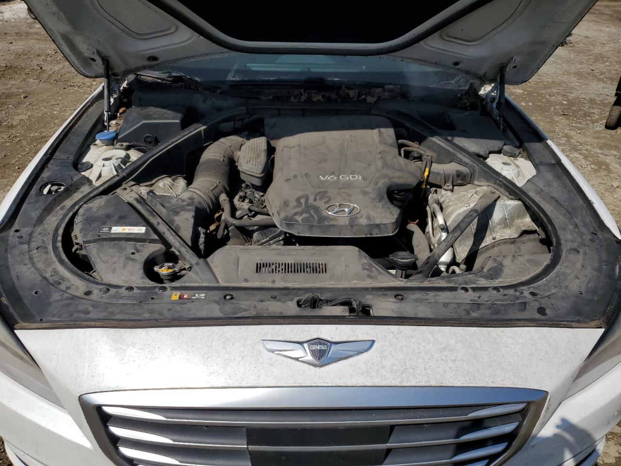 2015 Hyundai Genesis 3.8L VIN: KMHGN4JE4FU055145 Lot: 81218525