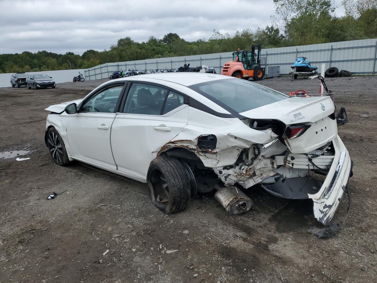 2021 Nissan Altima Sr white null gas 1N4BL4CV2MN369214 photo #3