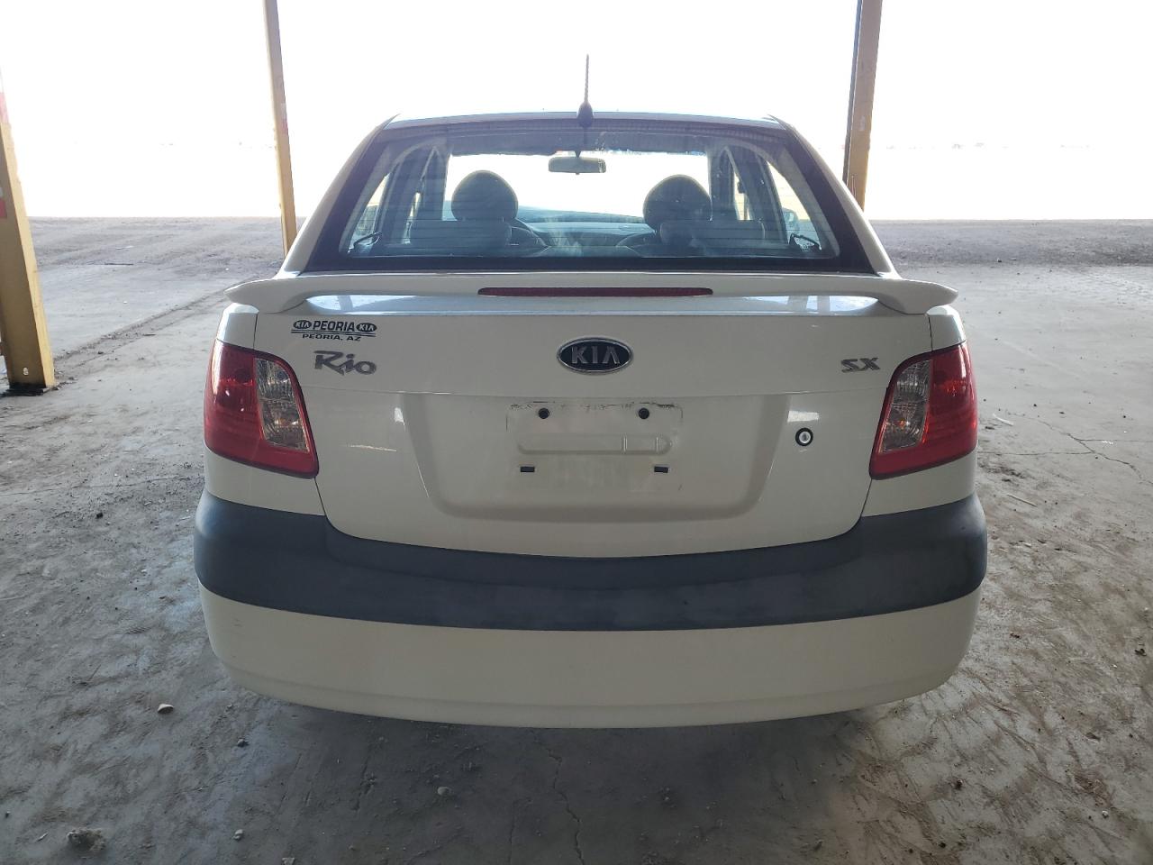 2007 Kia Rio Base VIN: KNADE123976230995 Lot: 86142335
