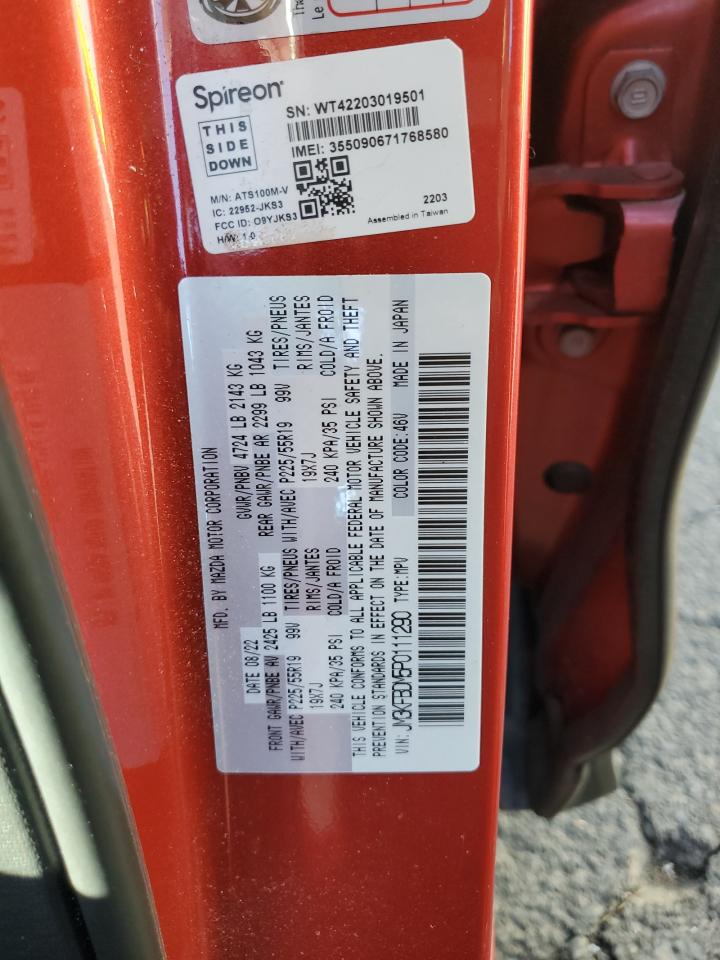 2023 Mazda Cx-5 Premium VIN: JM3KFBDM5P0111290 Lot: 81673855