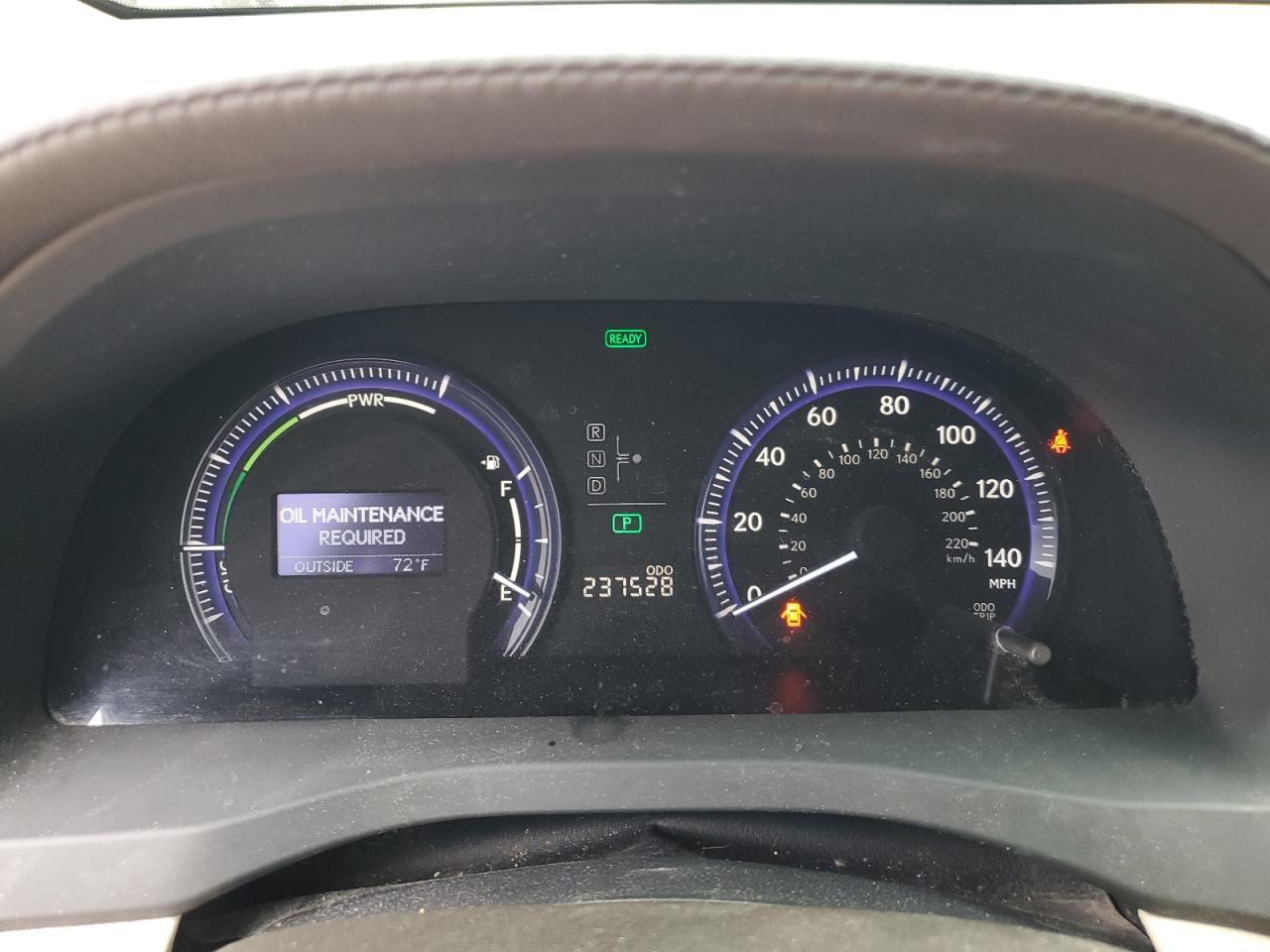 2010 Lexus Hs 250H VIN: JTHBB1BA9A2016801 Lot: 84048785