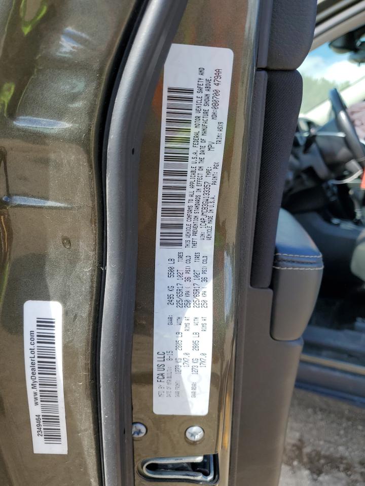 2016 Jeep Cherokee Latitude VIN: 1C4PJMCB3GW133357 Lot: 71606095