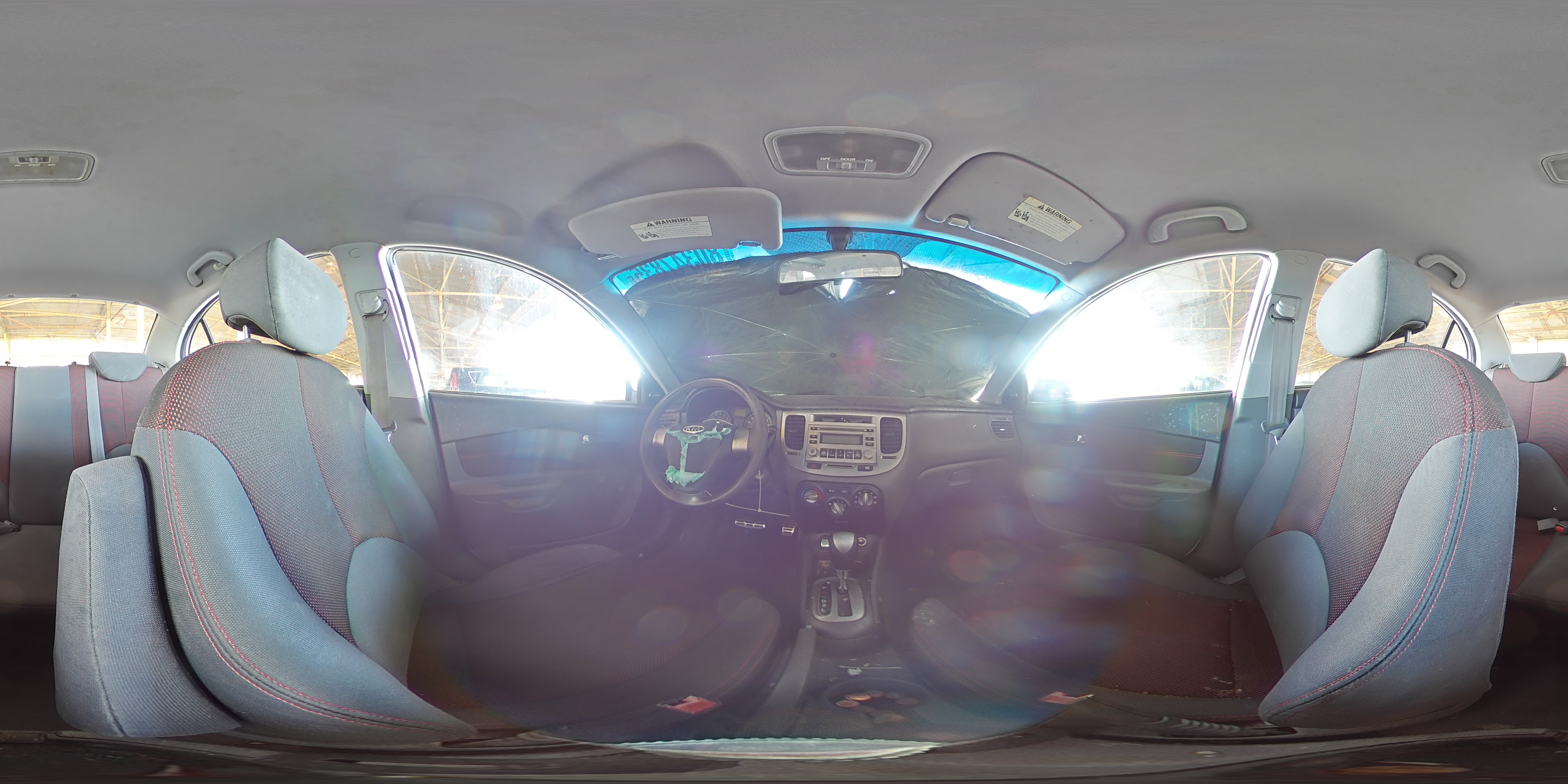 2007 Kia Rio Base VIN: KNADE123976230995 Lot: 86142335