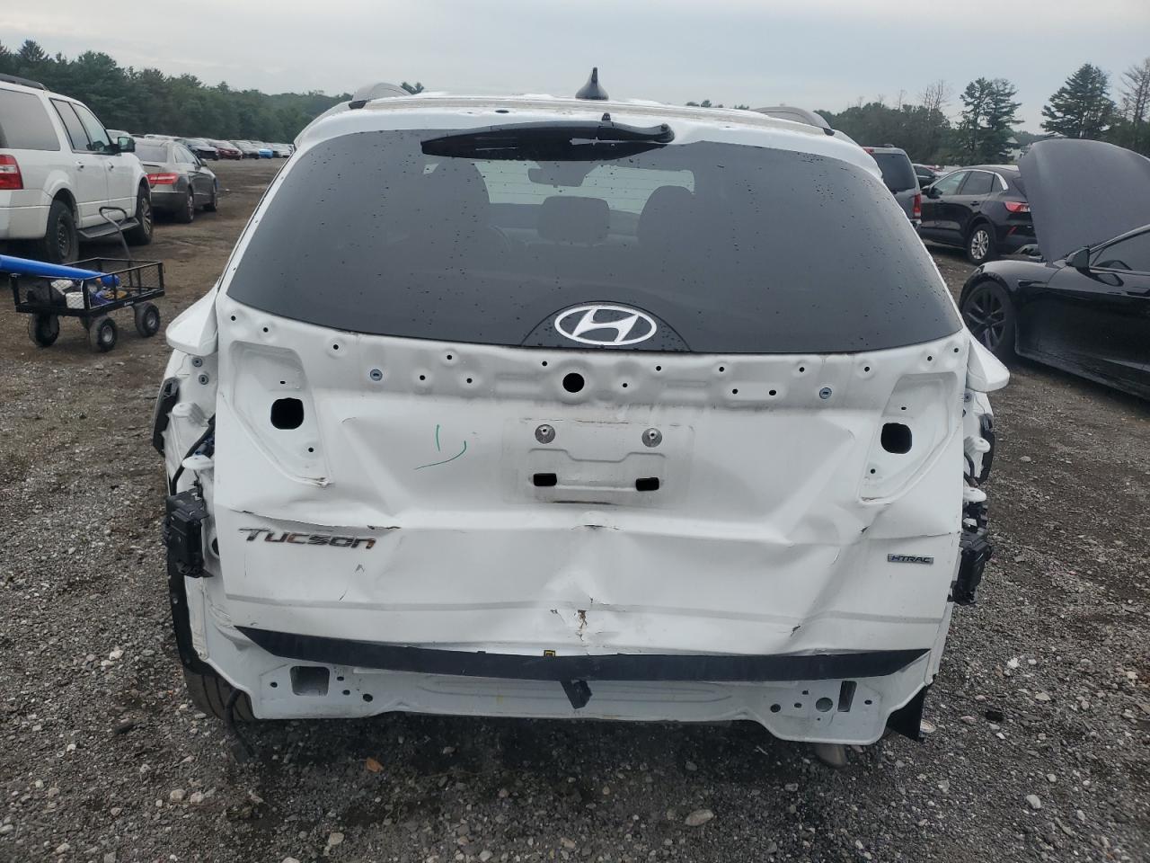 2024 Hyundai Tucson Sel VIN: 5NMJBCDE9RH411707 Lot: 81088855