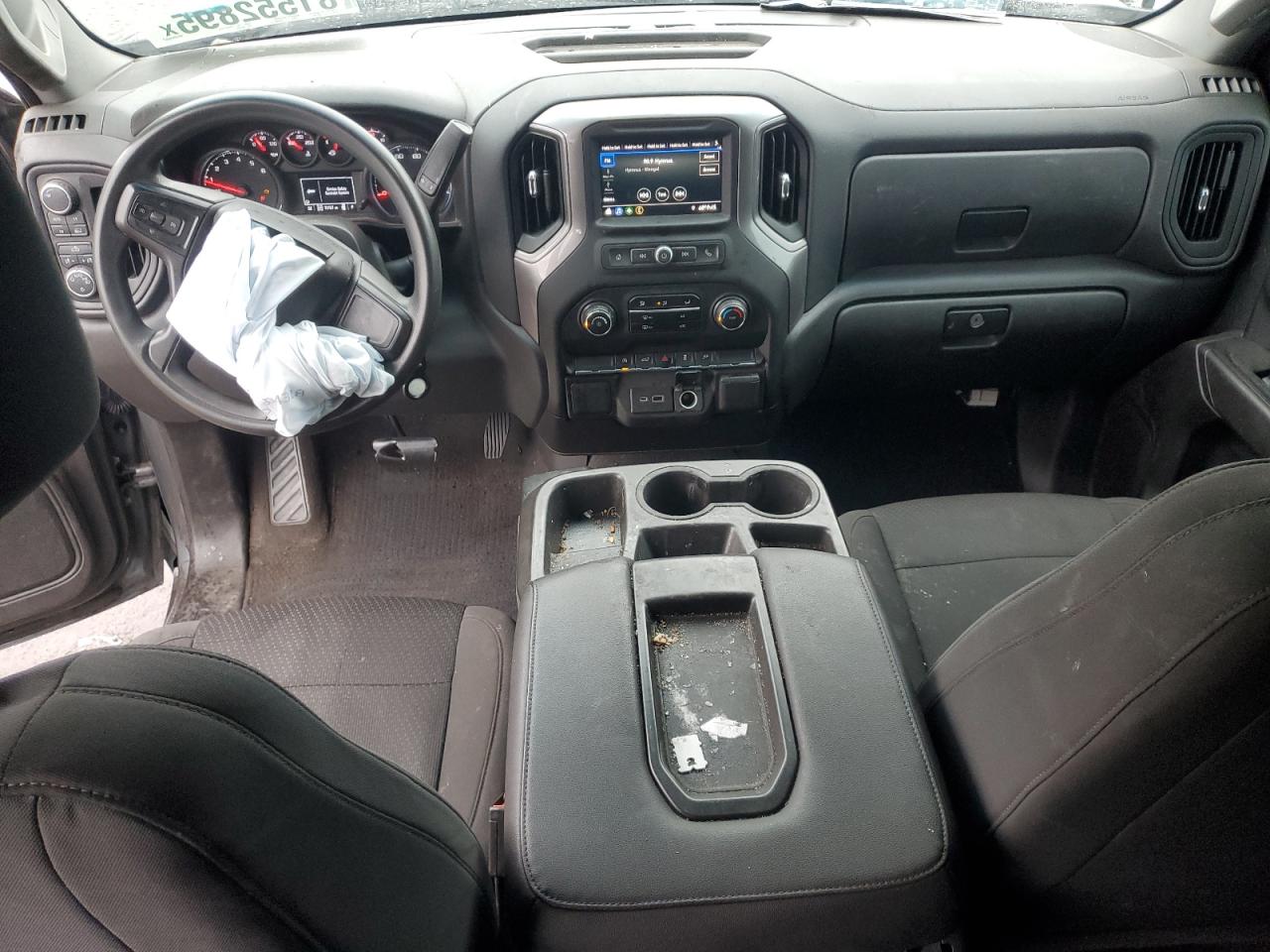 2021 Chevrolet Silverado K1500 Custom VIN: 3GCPYBEK3MG266532 Lot: 81552895