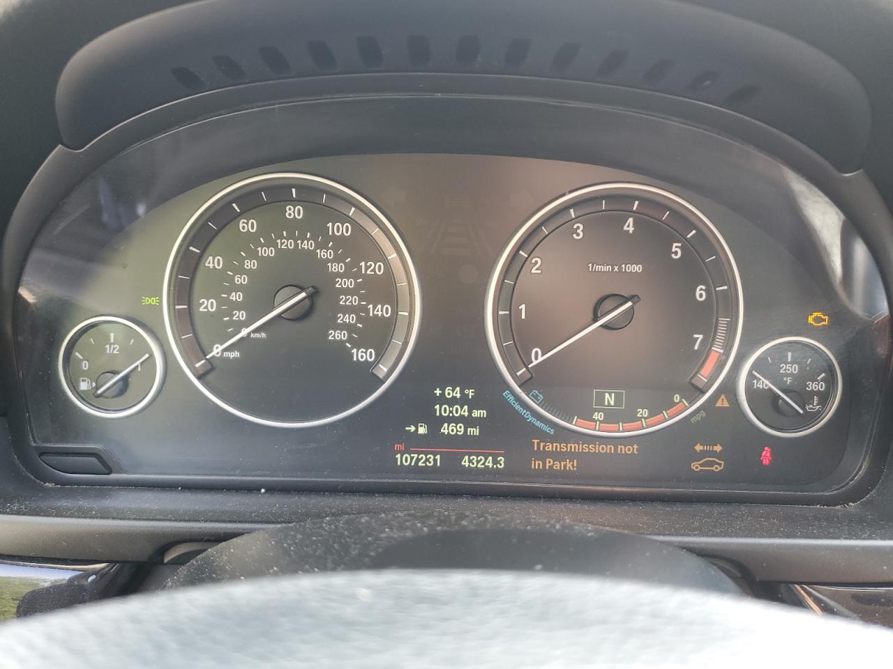 2014 BMW 535 Xi VIN: WBA5B3C58ED536958 Lot: 72045435