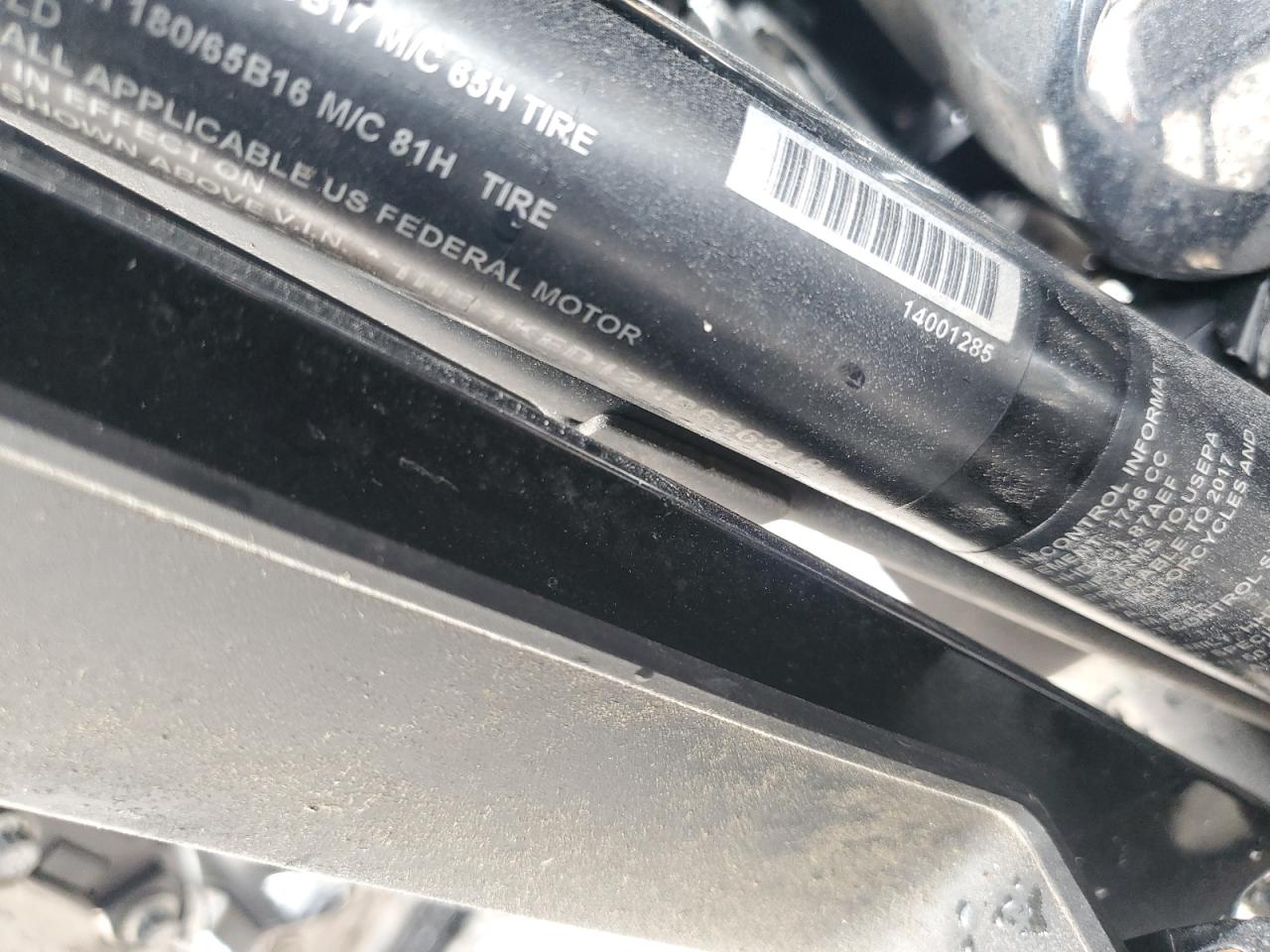 2017 Harley-Davidson Flhtk Ultra Limited VIN: 1HD1KED12HB636318 Lot: 85274755