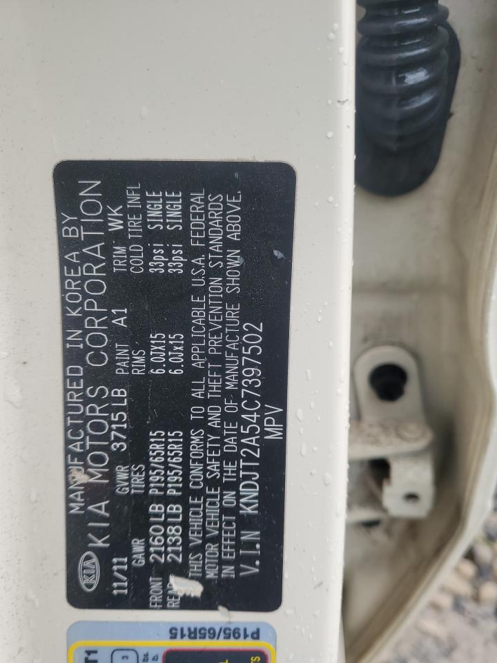 2012 Kia Soul VIN: KNDJT2A54C7397502 Lot: 81923395