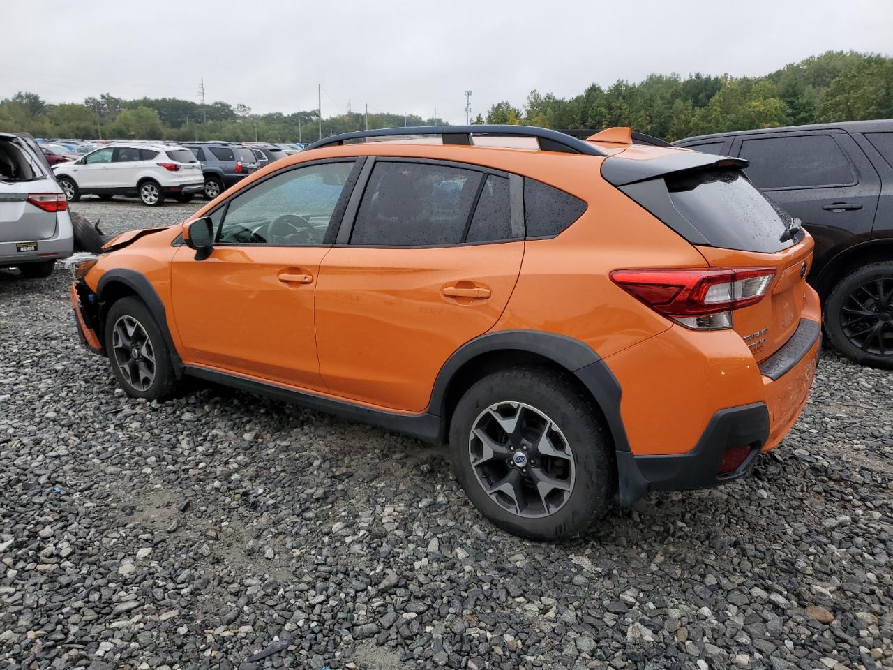 2018 Subaru Crosstrek Premium orange null gasoline JF2GTADC3J8218342 photo #3