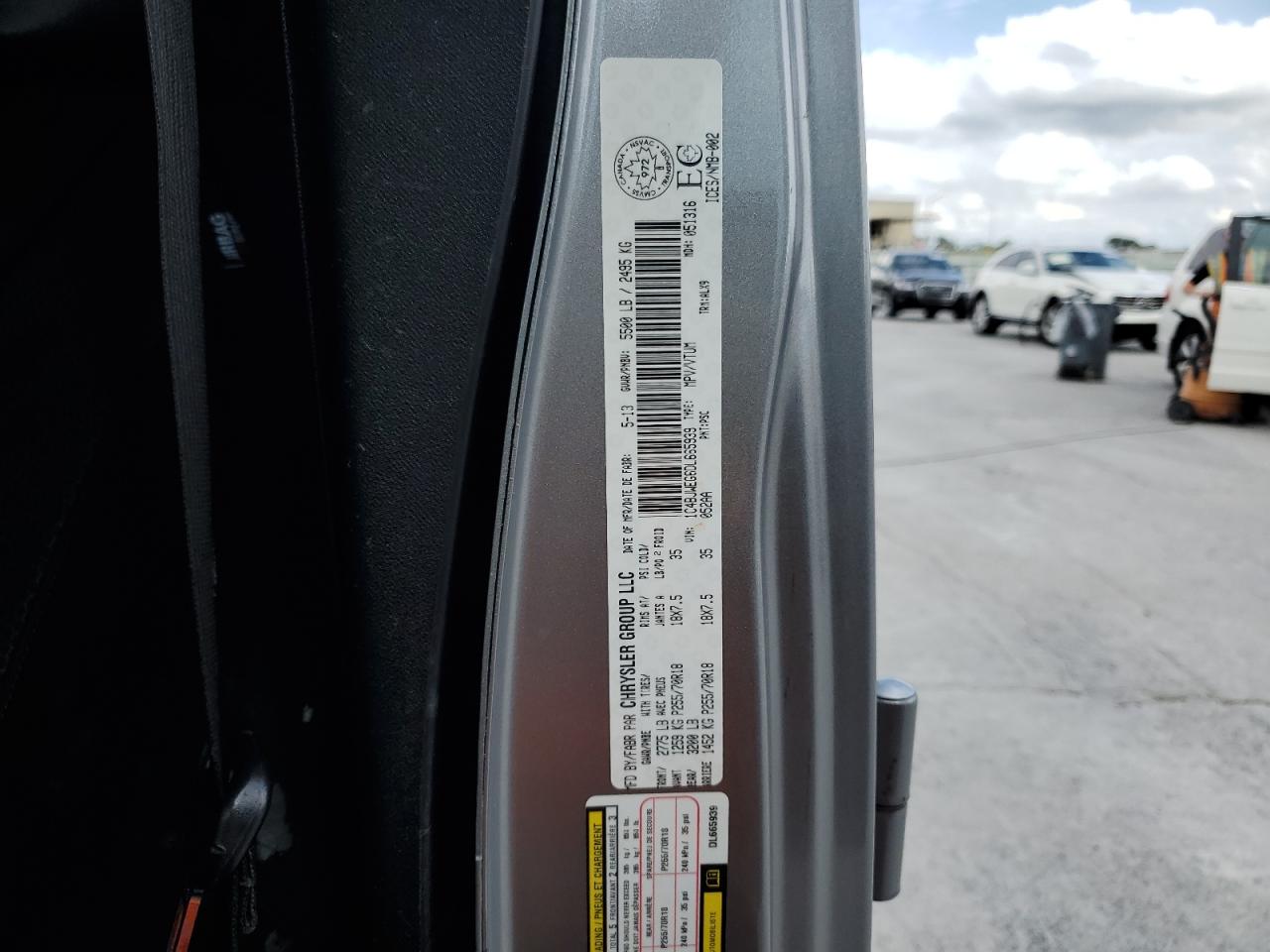 2013 Jeep Wrangler Unlimited Sahara VIN: 1C4BJWEG6DL665939 Lot: 81722325