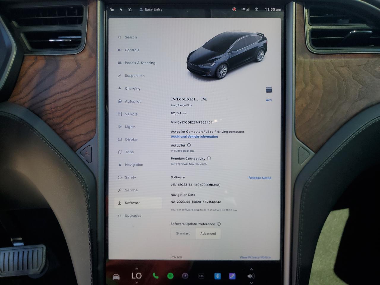 2021 Tesla Model X VIN: 5YJXCDE23MF322467 Lot: 84558005