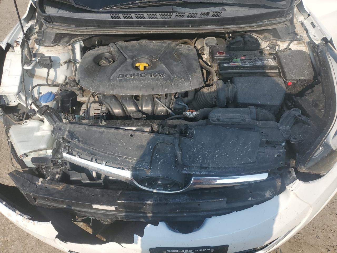 2014 Hyundai Elantra Se VIN: 5NPDH4AE6EH461323 Lot: 71417865