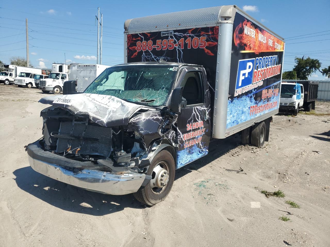 CHEVROLET EXPRESS 2018. Lot# 70119865. VIN 1HA3GTCG1JN003038. Photo 1