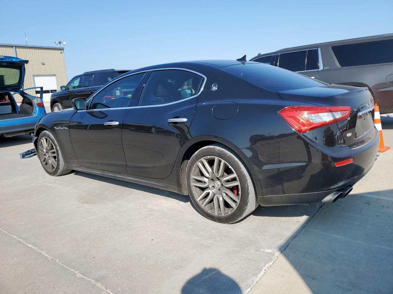 2016 Maserati Ghibli S black null gasoline ZAM57RTA9G1167709 photo #3