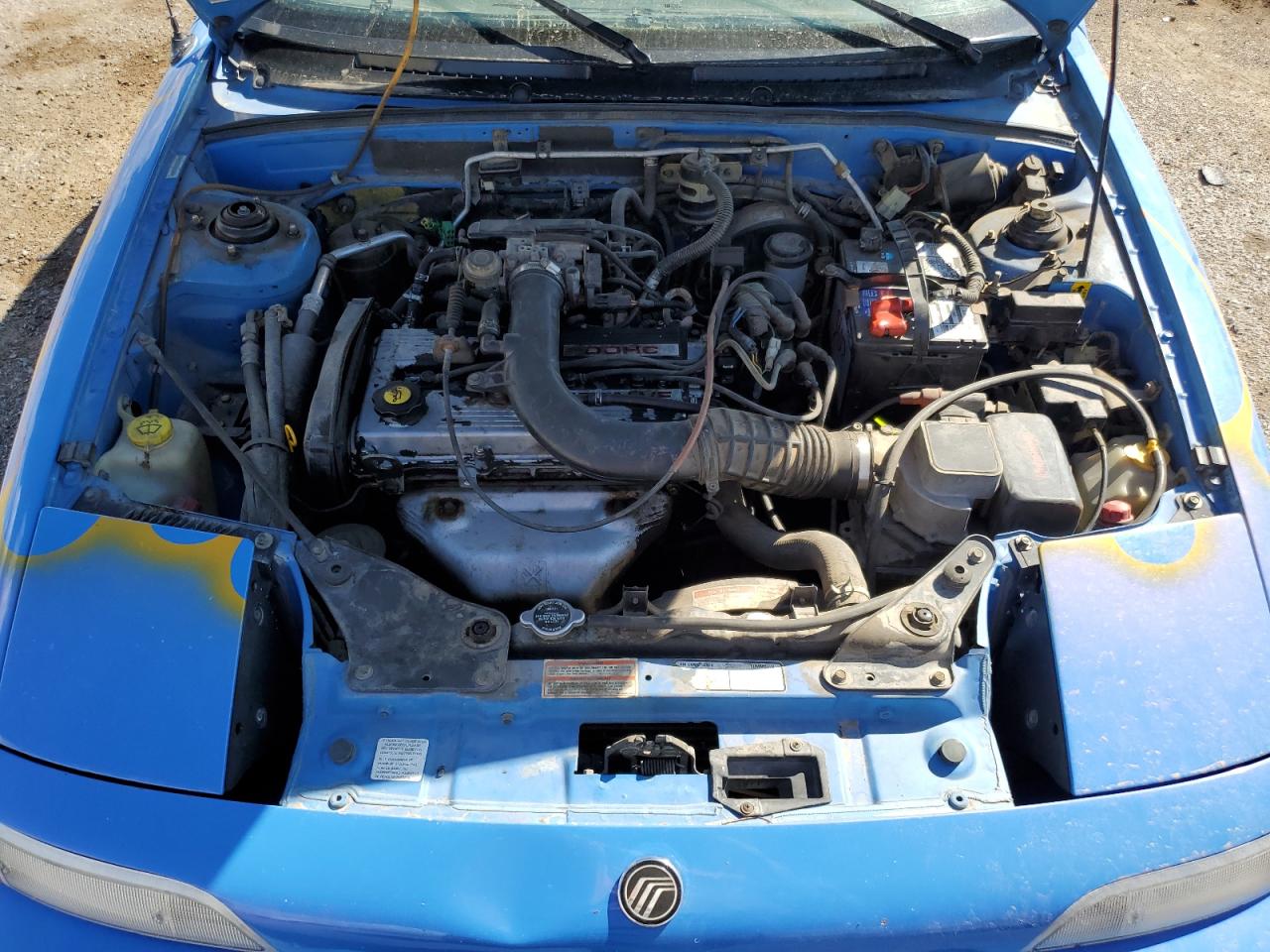 1992 Mercury Capri VIN: 6MPCT01Z8N8604303 Lot: 81708845