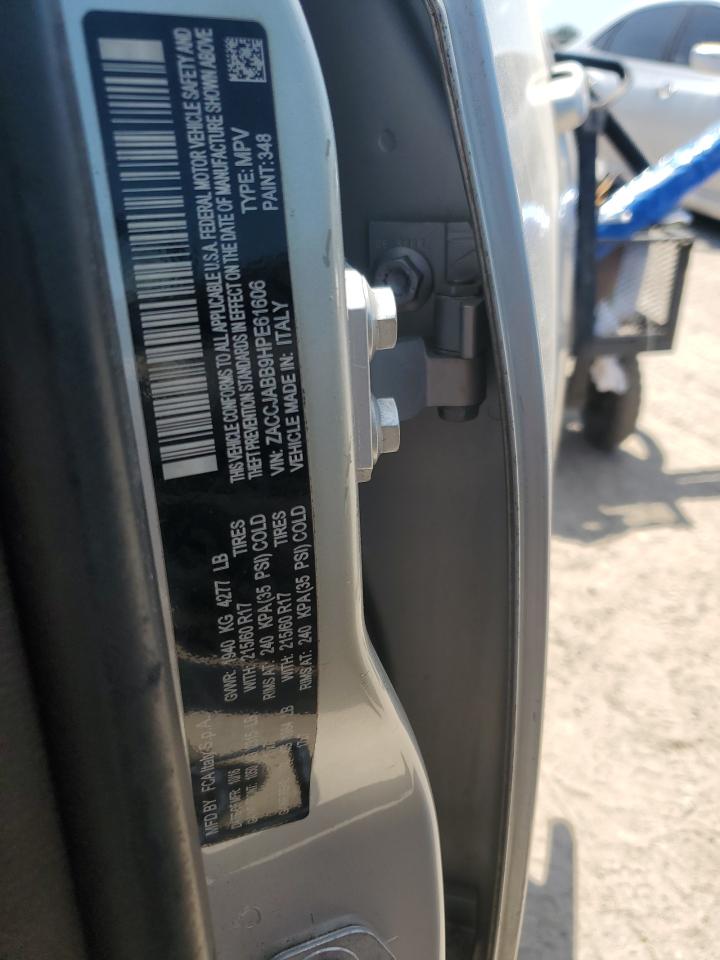 2017 Jeep Renegade Latitude VIN: ZACCJABB9HPE61606 Lot: 71400285