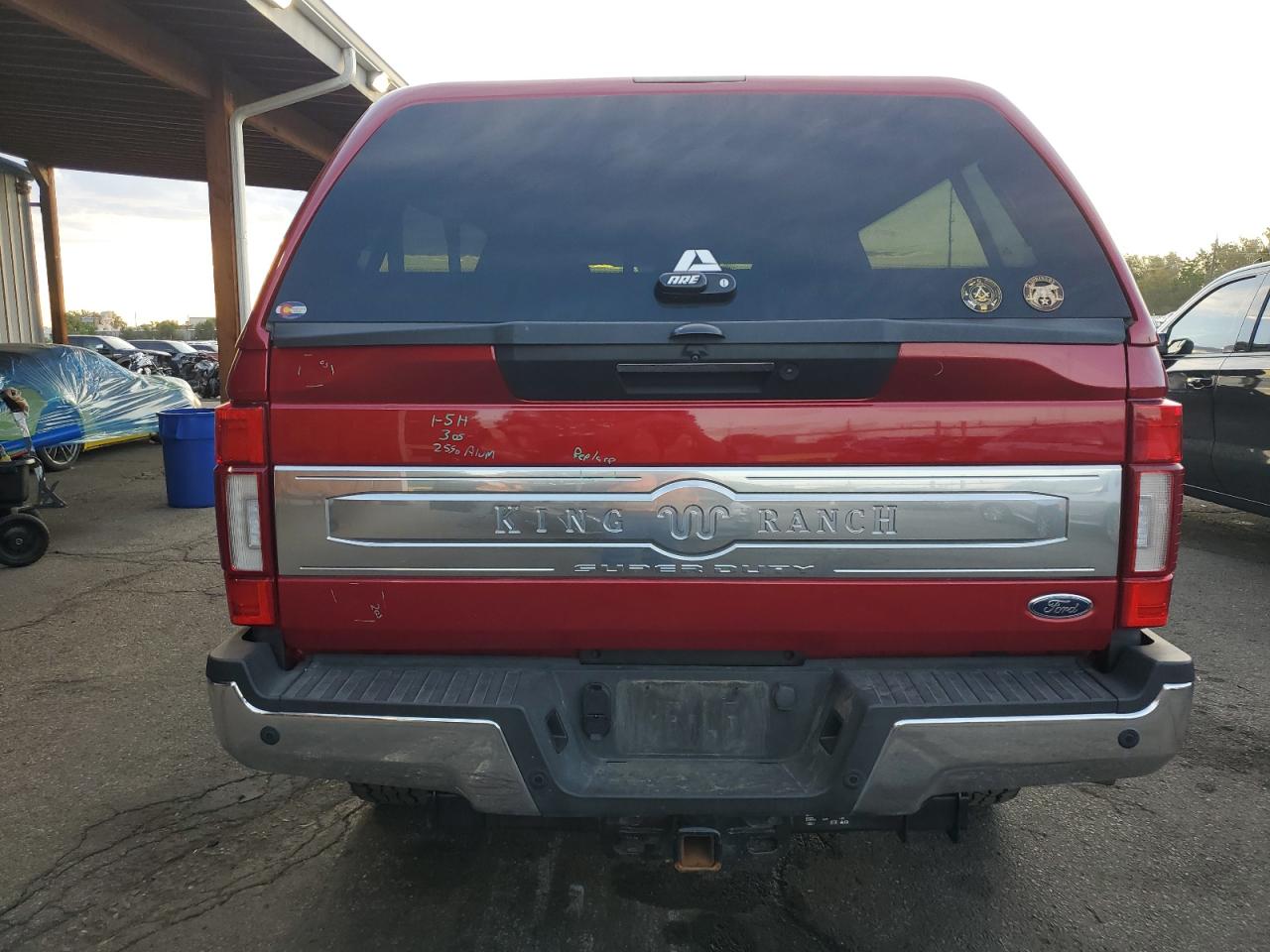 2020 Ford F250 Super Duty VIN: 1FT7W2BT0LEF00005 Lot: 80761305