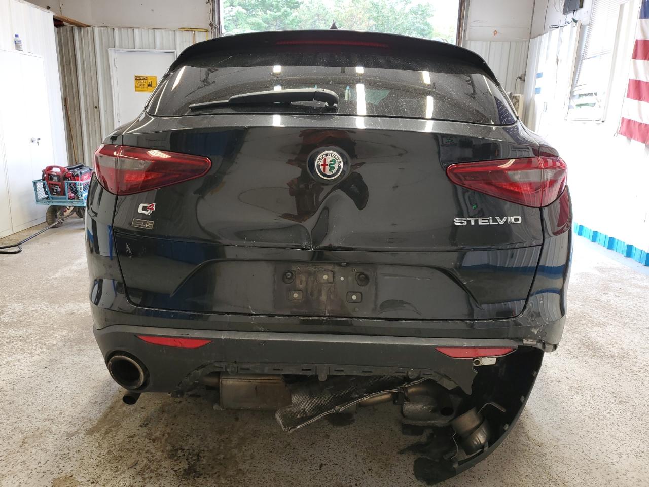 2018 Alfa Romeo Stelvio Ti Sport VIN: ZASFAKNN7J7B61100 Lot: 80763435