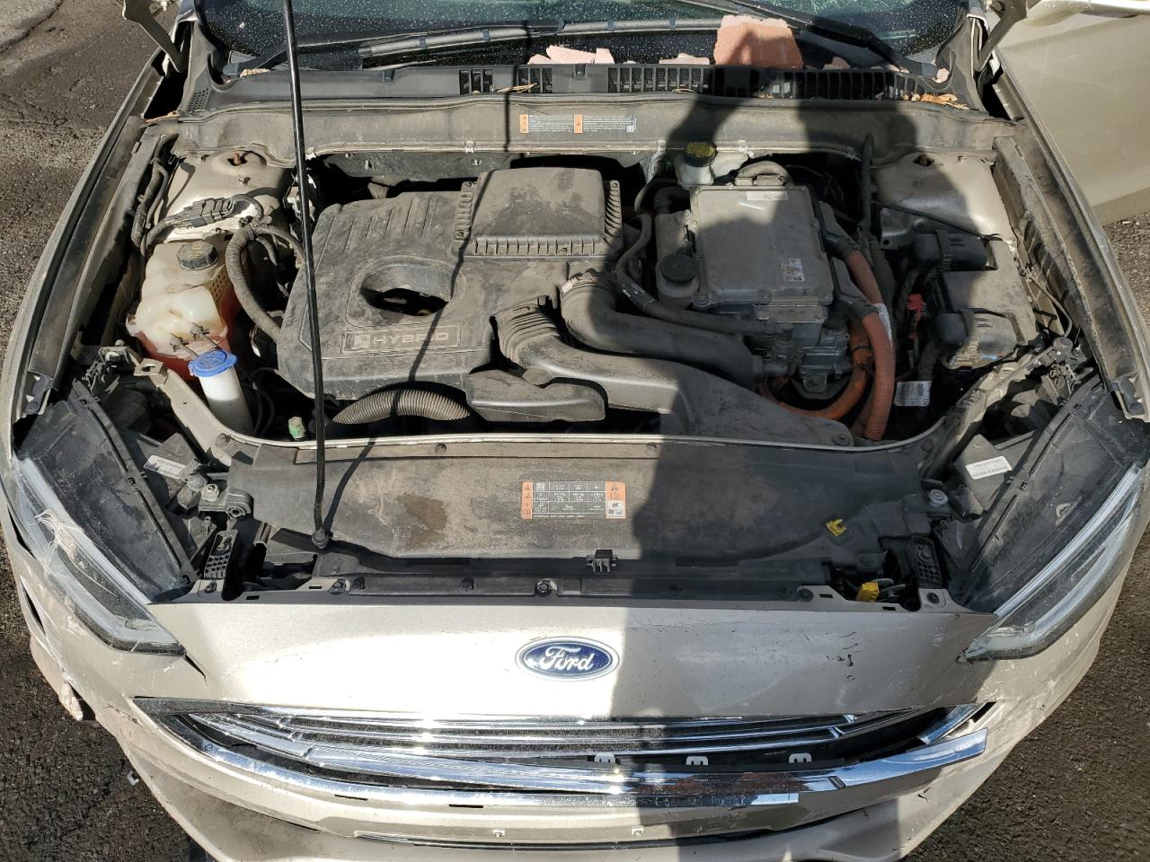 2018 Ford Fusion Se Hybrid VIN: 3FA6P0LU8JR107213 Lot: 80165365
