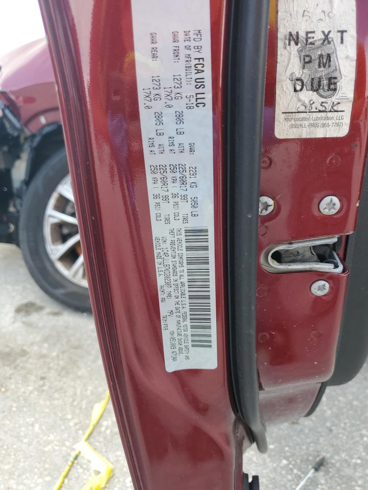 2019 Jeep Cherokee Latitude Plus VIN: 1C4PJLLB7KD202307 Lot: 69693725