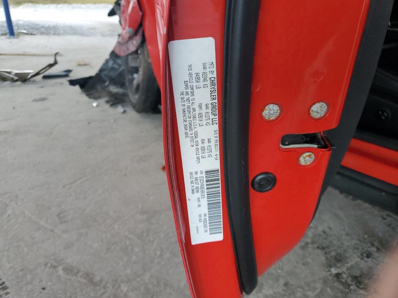 2014 Dodge Challenger Sxt VIN: 2C3CDYAG6EH261815 Lot: 80719395