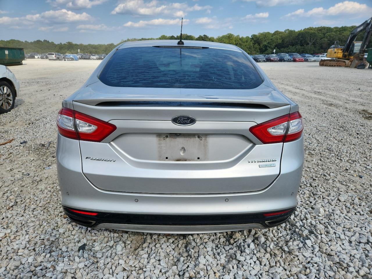 2014 Ford Fusion Titanium VIN: 3FA6P0K94ER344395 Lot: 80027225