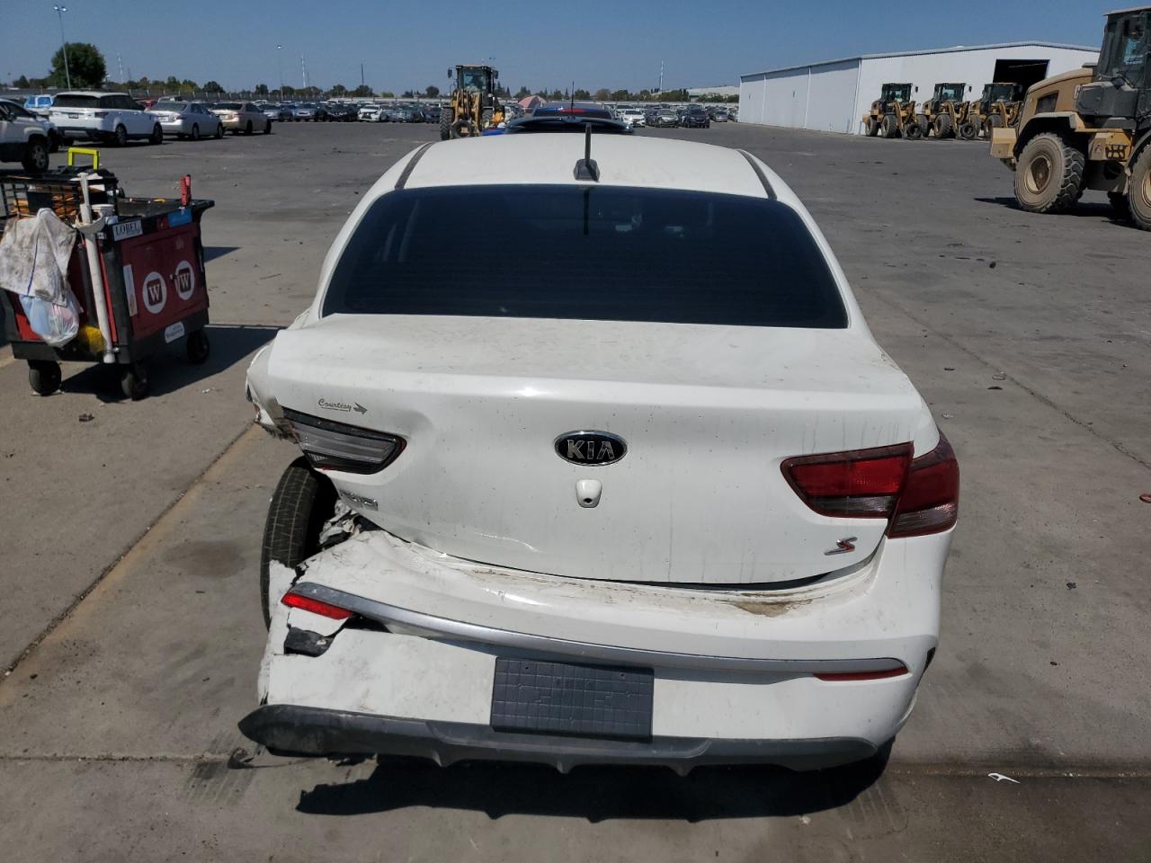 2021 Kia Rio Lx VIN: 3KPA24AD8ME364641 Lot: 80164235