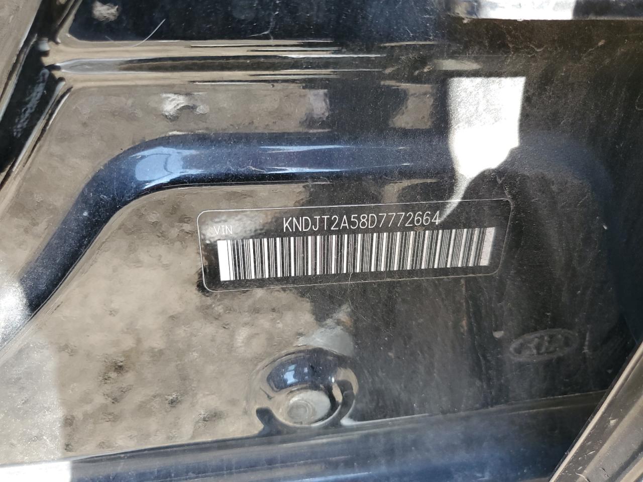 2013 Kia Soul VIN: KNDJT2A58D7772664 Lot: 70341005