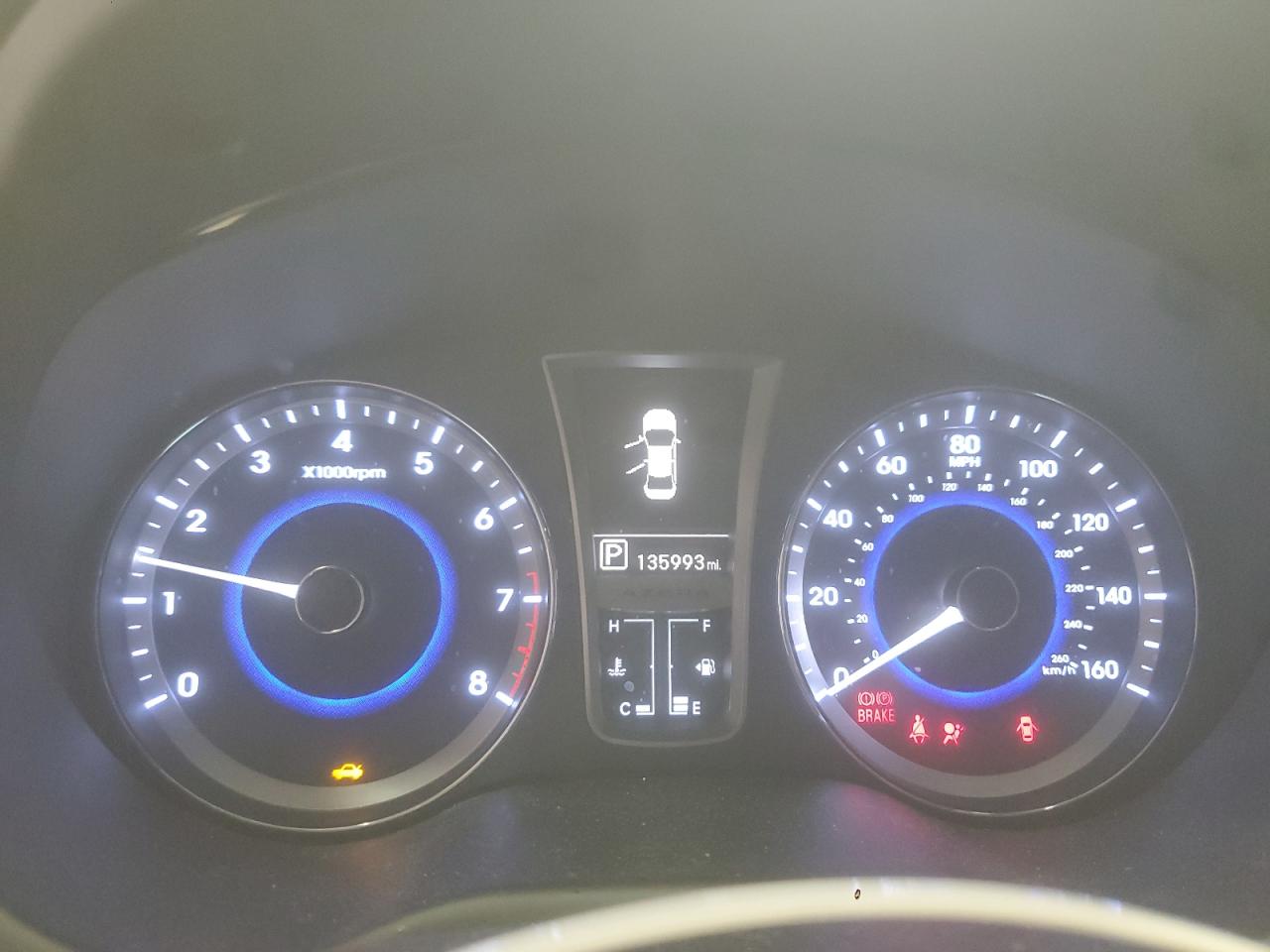 2013 Hyundai Azera Gls VIN: KMHFH4JG5DA319475 Lot: 80907775