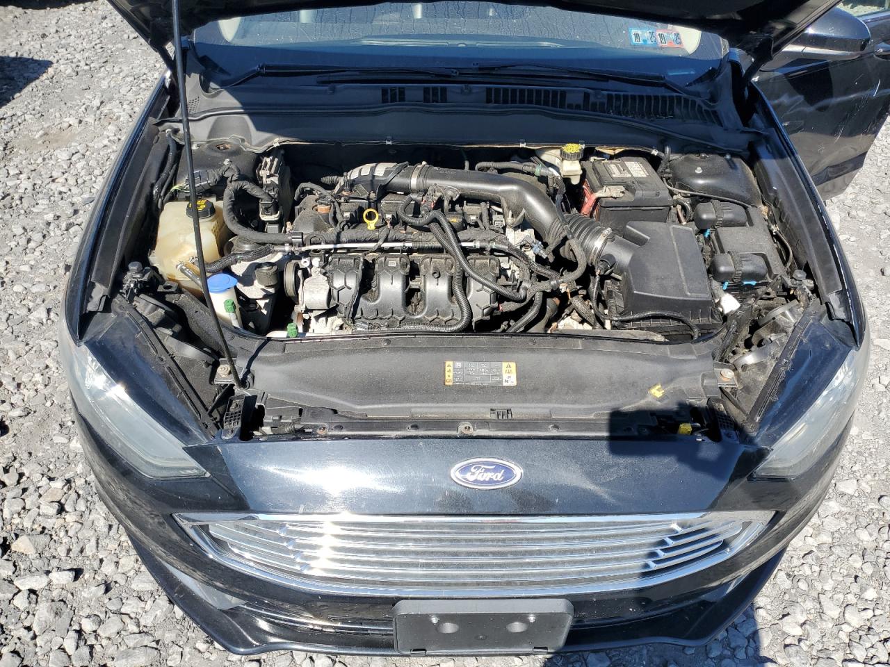 2017 Ford Fusion Se VIN: 3FA6P0T9XHR235071 Lot: 81148045