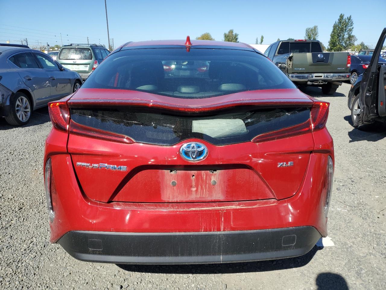 2022 Toyota Prius Prime Le VIN: JTDKAMFP3N3213385 Lot: 81525625