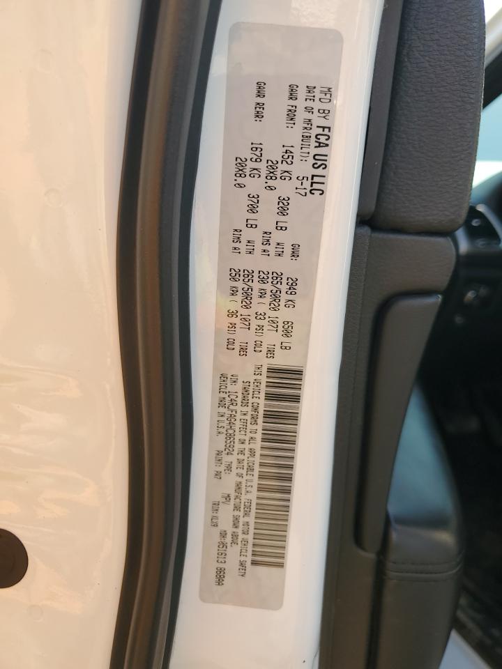 2017 Jeep Grand Cherokee Laredo VIN: 1C4RJFAG4HC865924 Lot: 72054365