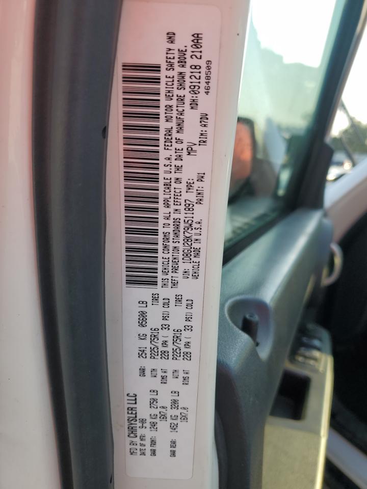 2009 Dodge Nitro Se VIN: 1D8GU28K79W511897 Lot: 81119315