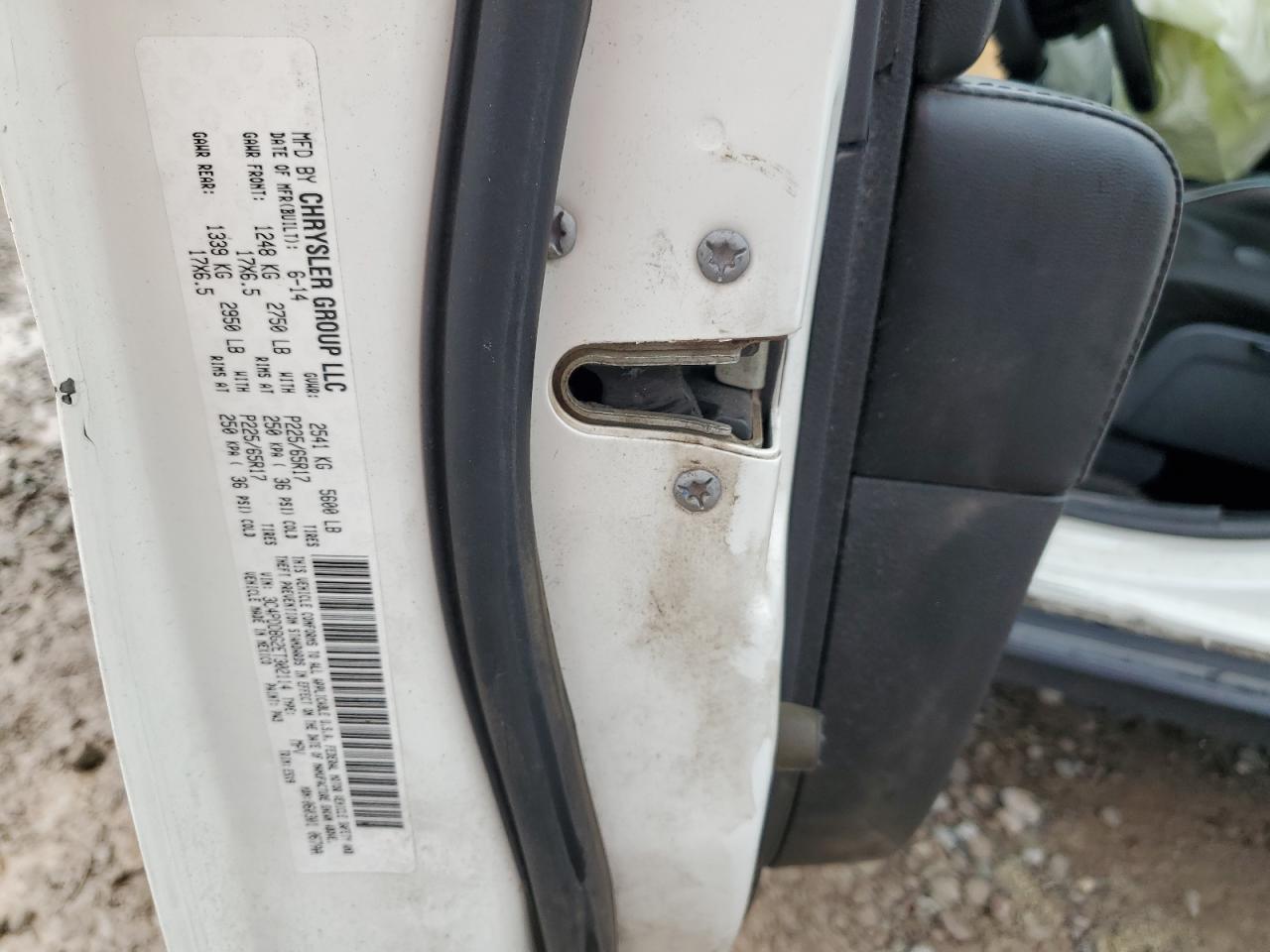 2014 Dodge Journey Sxt VIN: 3C4PDDBG2ET302114 Lot: 81848675