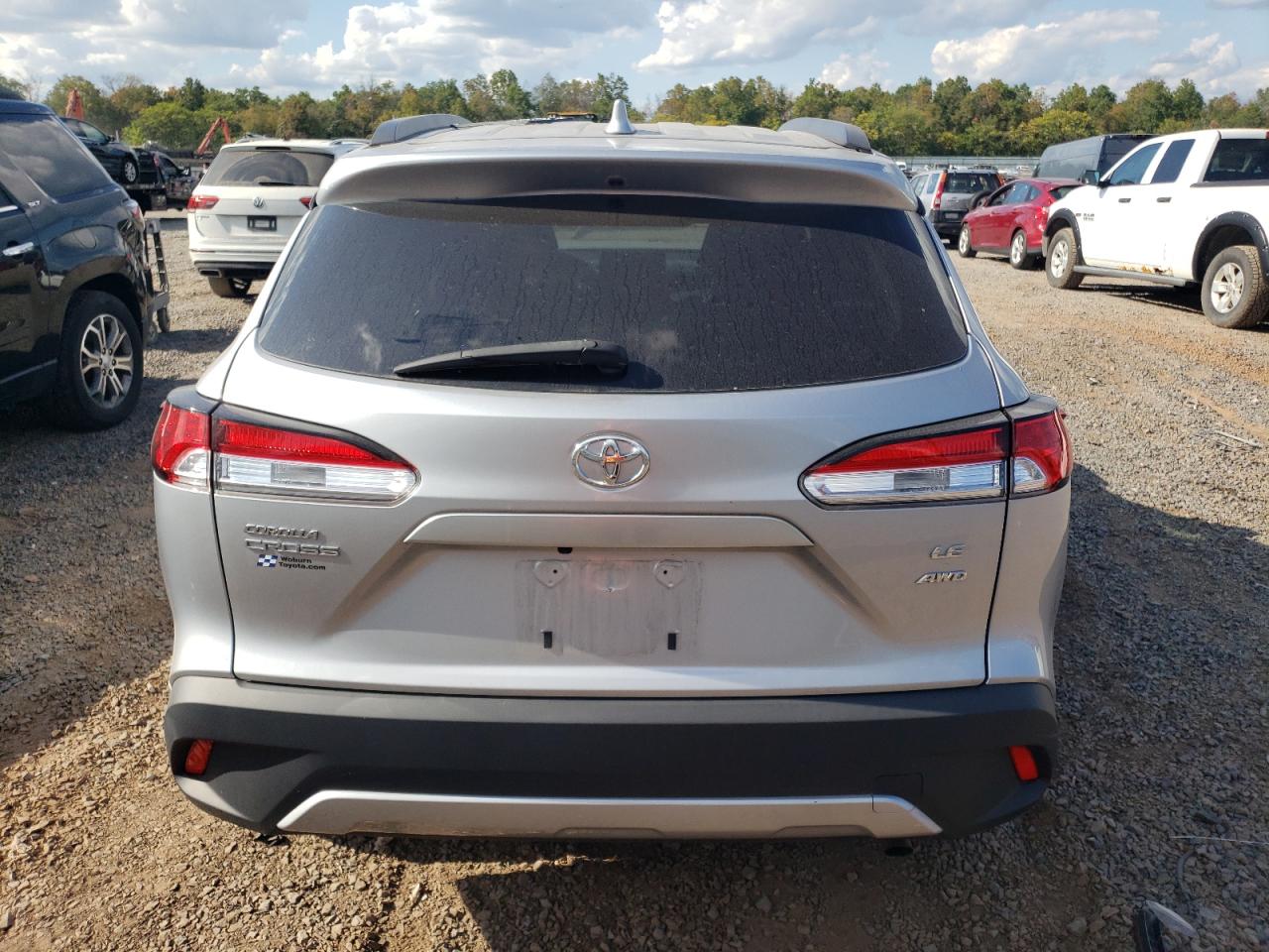 2022 Toyota Corolla Cross Le VIN: 7MUCAABG6NV011444 Lot: 71441935