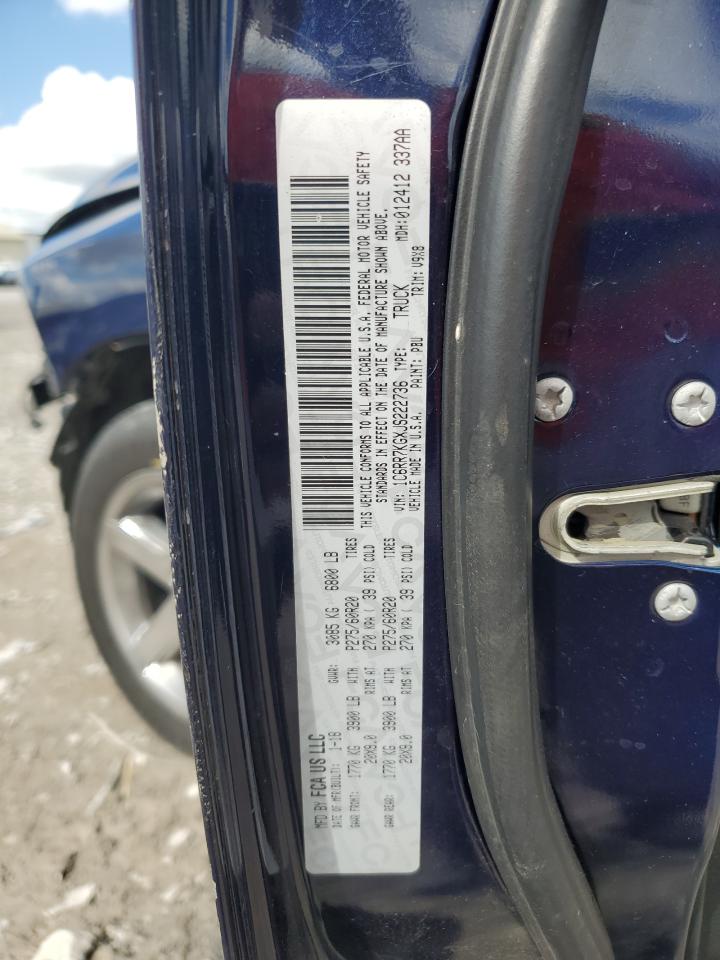 2018 Ram 1500 St VIN: 1C6RR7KGXJS222736 Lot: 83953275