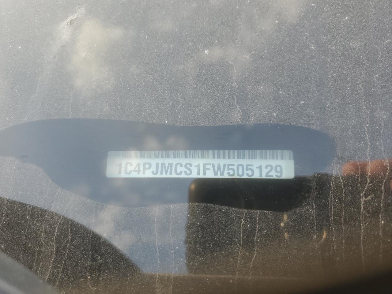 2015 Jeep Cherokee Latitude VIN: 1C4PJMCS1FW505129 Lot: 80780935