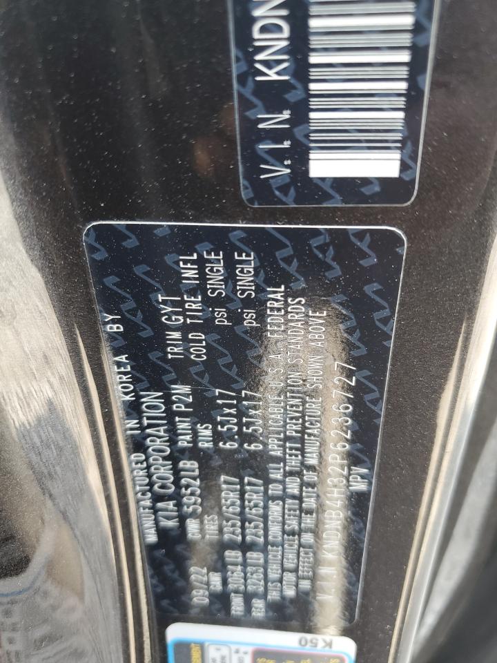 2023 Kia Carnival Lx VIN: KNDNB4H32P6236727 Lot: 81295755