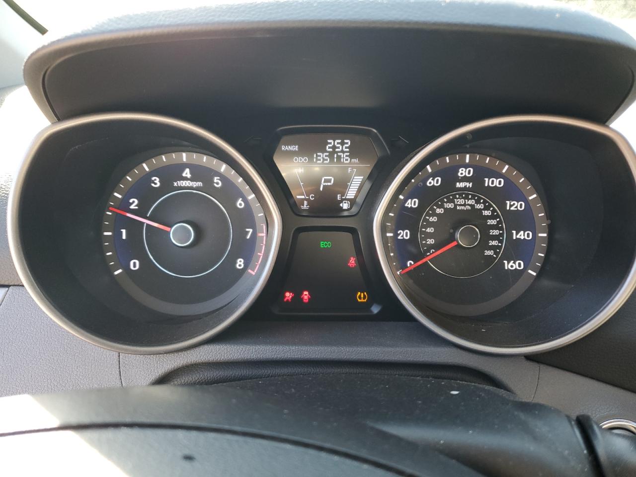 2013 Hyundai Elantra Gls VIN: 5NPDH4AE0DH319838 Lot: 80080405