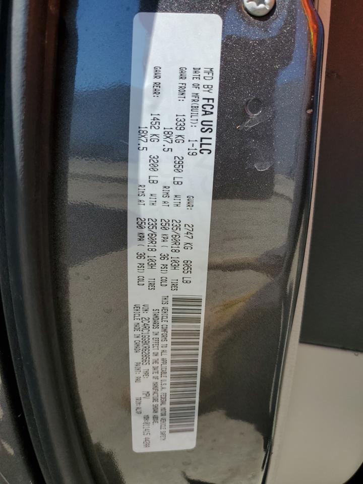 2019 Chrysler Pacifica Limited VIN: 2C4RC1GG8KR628565 Lot: 71984975