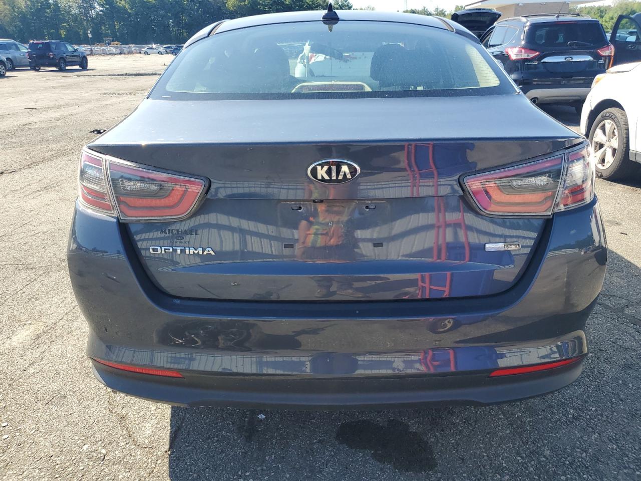 2015 Kia Optima Hybrid VIN: KNAGM4AD3F5082620 Lot: 70918565