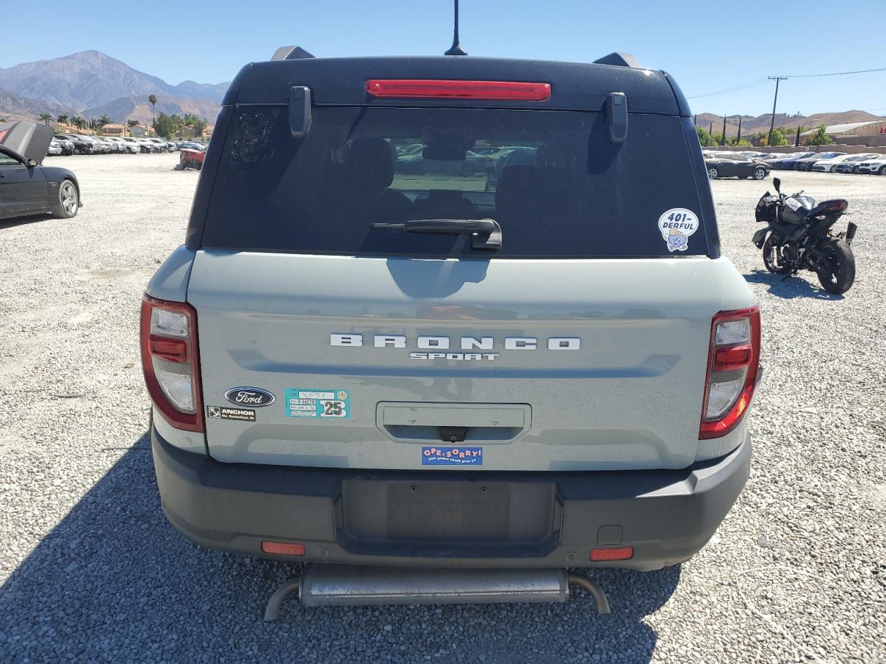 2022 Ford Bronco Sport Outer Banks VIN: 3FMCR9C69NRD39463 Lot: 71890025