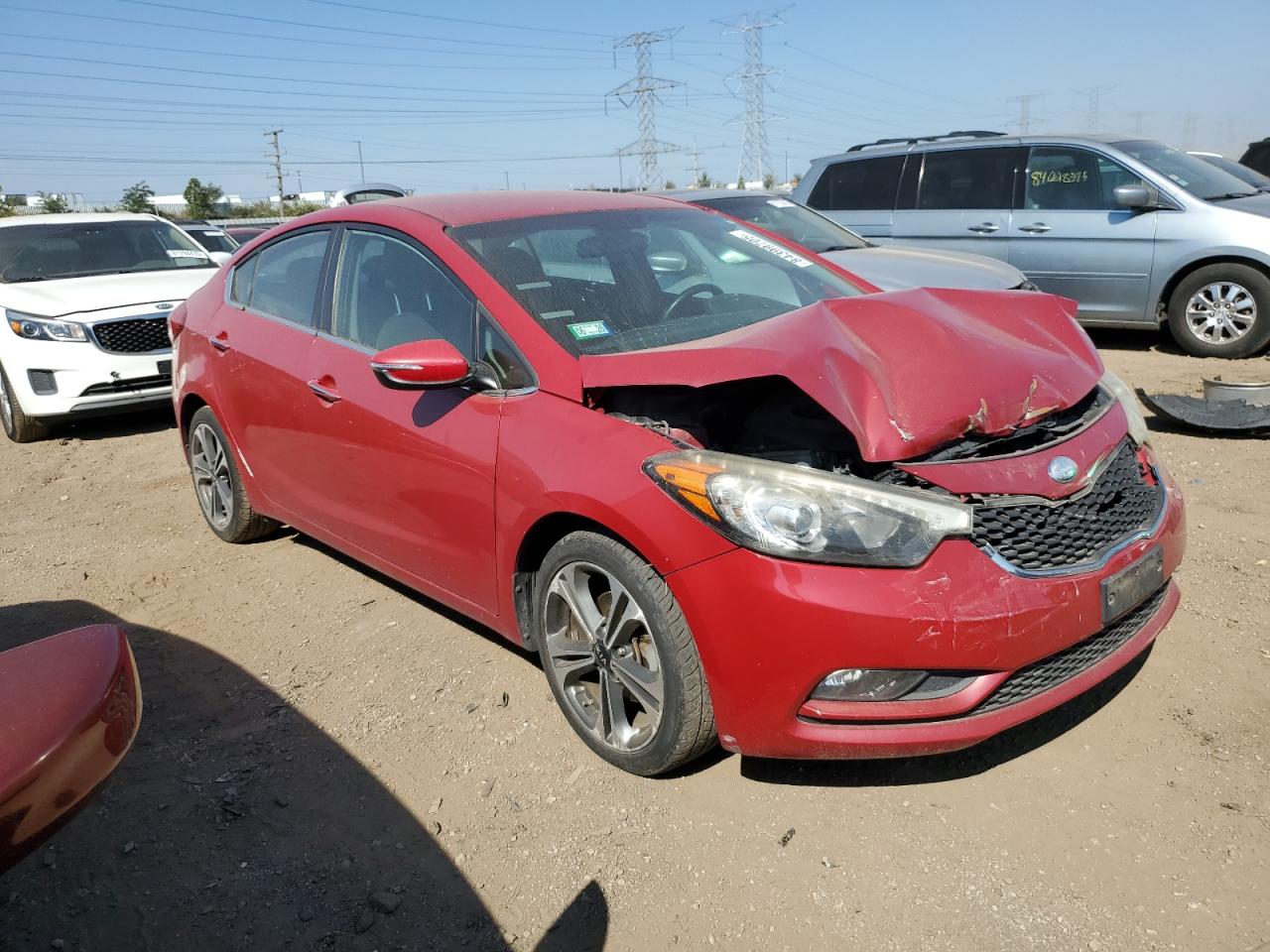 2014 Kia Forte Ex VIN: KNAFX4A80E5076567 Lot: 84399705