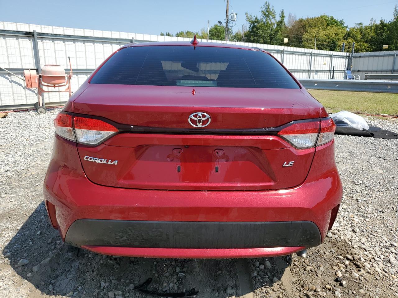 2022 Toyota Corolla Le VIN: JTDEPMAE4NJ195797 Lot: 80676095