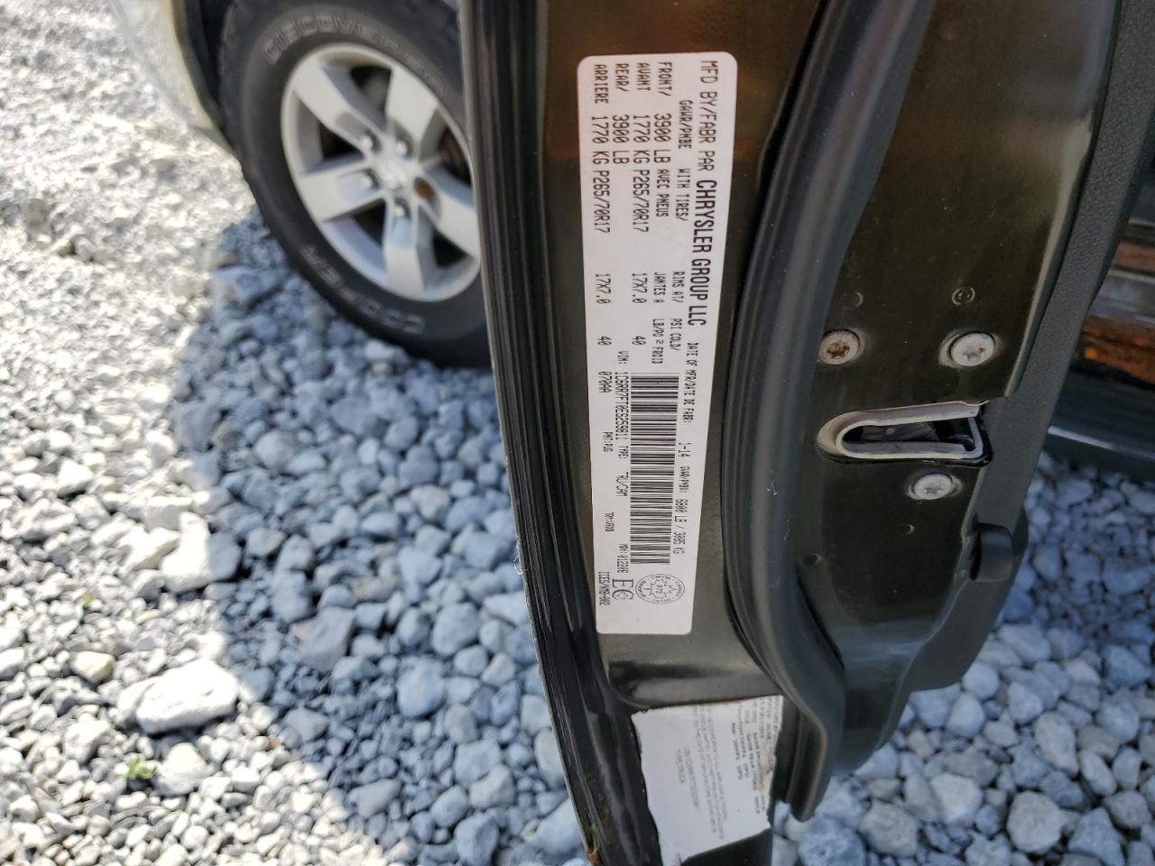 2014 Ram 1500 St VIN: 1C6RR7FT0ES259811 Lot: 80915475