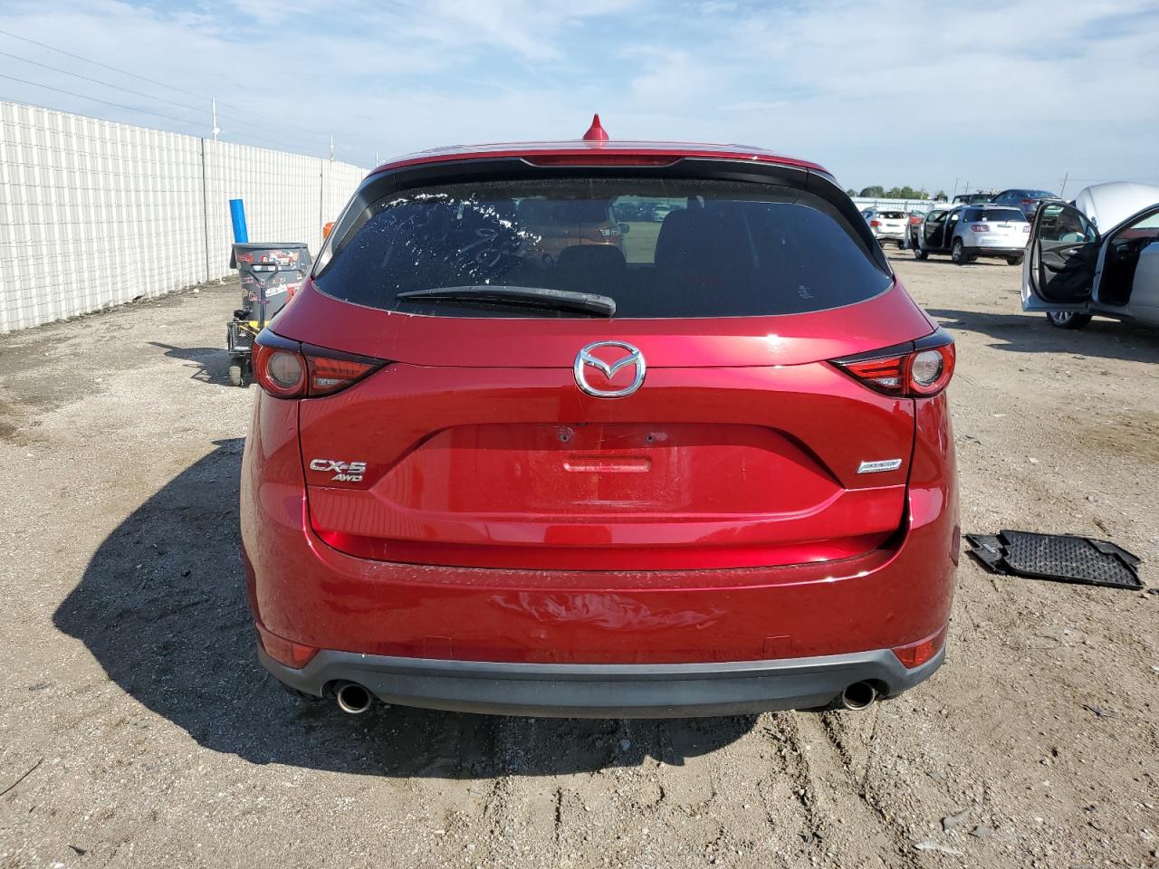 2018 Mazda Cx-5 Grand Touring VIN: JM3KFBDM0J0453317 Lot: 81346985
