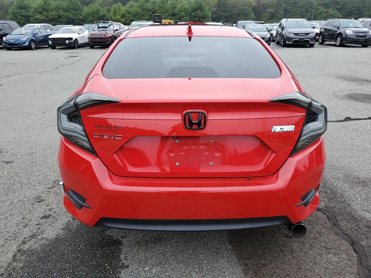 2018 Honda Civic Ex VIN: 2HGFC2F71JH535127 Lot: 80805285